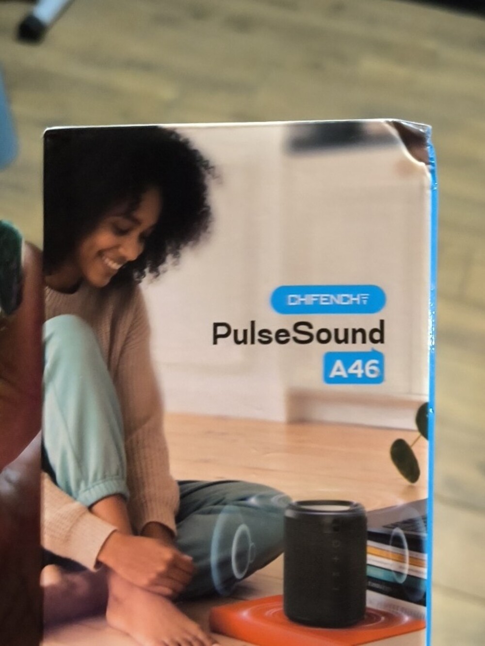 PulseSound A46 Portable Bluetooth Speaker — Black - Picture 3 of 4